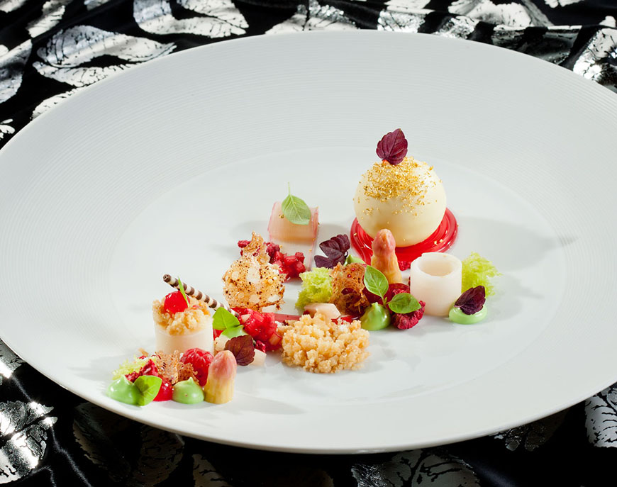 Rhabarber, Shiso, Spargel