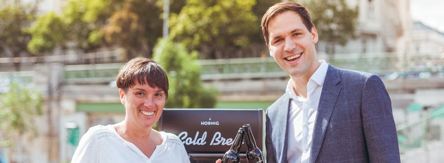 Modernes Kaffeeerlebnis für Wien Barbara Bauer und Johannes Hornig