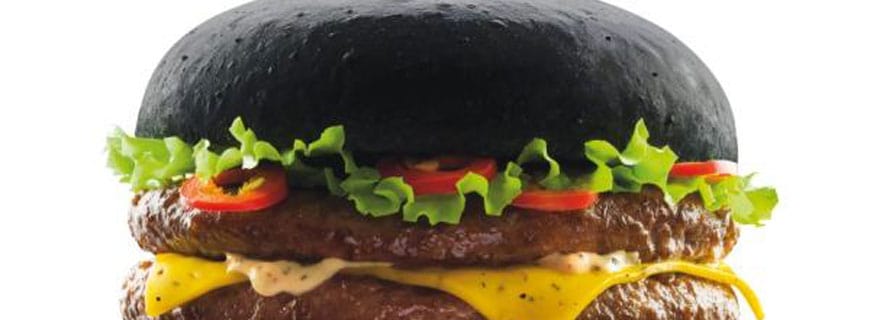 Schwarzer Burger