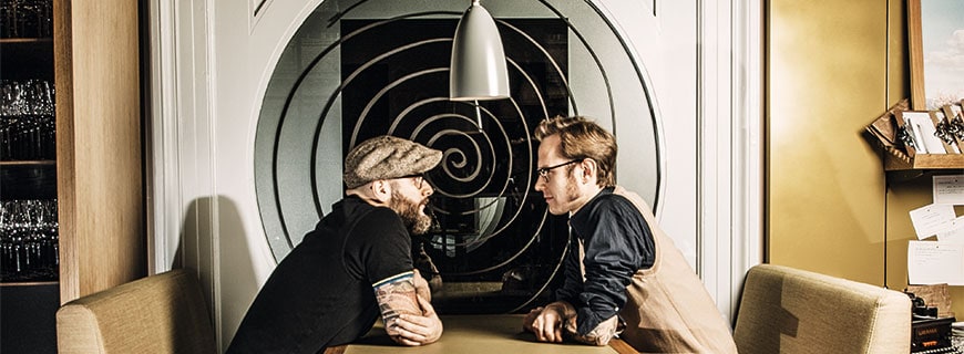 die Jungs von Salonplafond