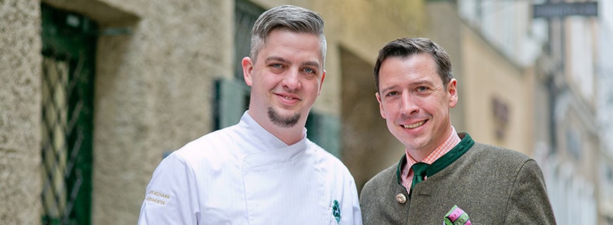 Martin Bednarik und Generaldirektor Wolfgang Putz Martin Bednarik und Generaldirektor Wolfgang Putz