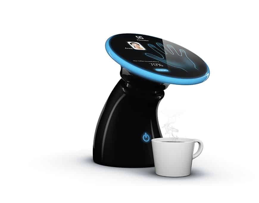 Lieblingskaffee per Handabdruck