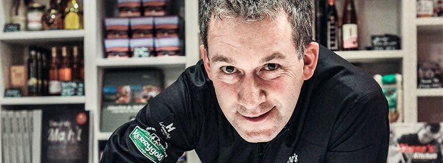 Küchenchef Shane McMahon Shane McMahon aus dem Shane’s Restaurant in München