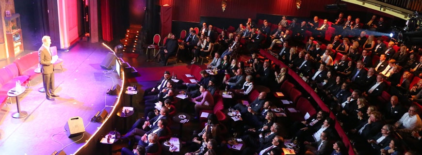 Spannung während der Verleihung des Awards 2016 Spannung während der Verleihung des Awards 2016