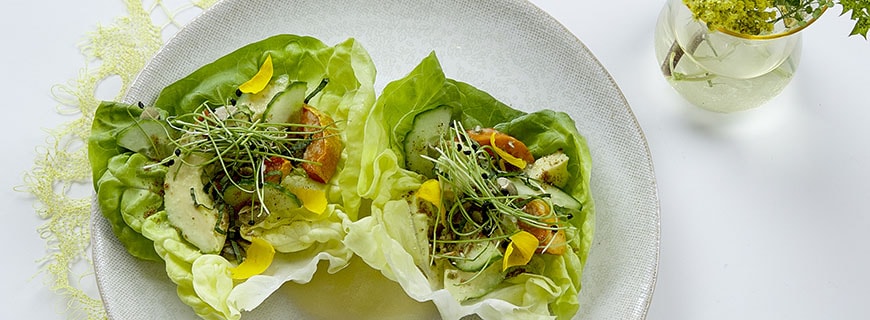 Das V im Restaurantnamen abcV steht für Vegetables (Gemüse)! Das V im Restaurantnamen abcV steht für Vegetables (Gemüse)!