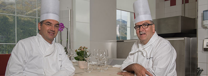 Mauro Taufer (li.) und Hans Nussbaumer Mauro Taufer (li.) und Hans Nussbaumer