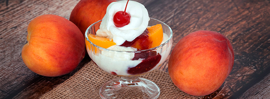 Pfirsich Melba