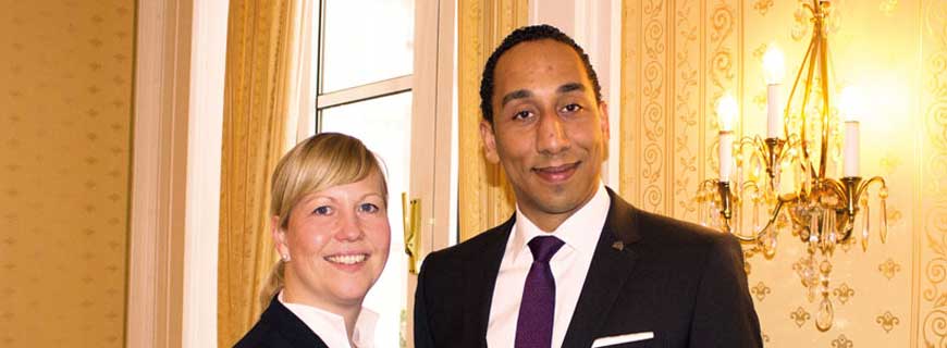 Monika Bloemberg und Till Raymond Westheuser