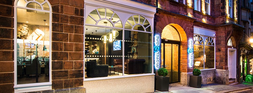 Außenansicht Motel One Newcastle