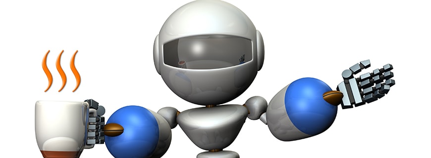 Sind Roboter die Baristas der Zukunft? Roboter serviert Kaffee