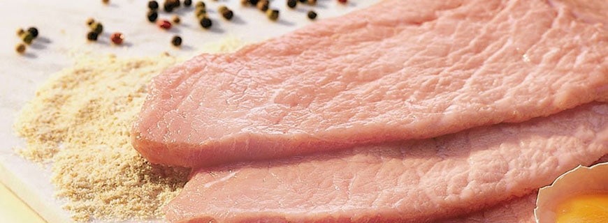 Klopfen des Fleisches