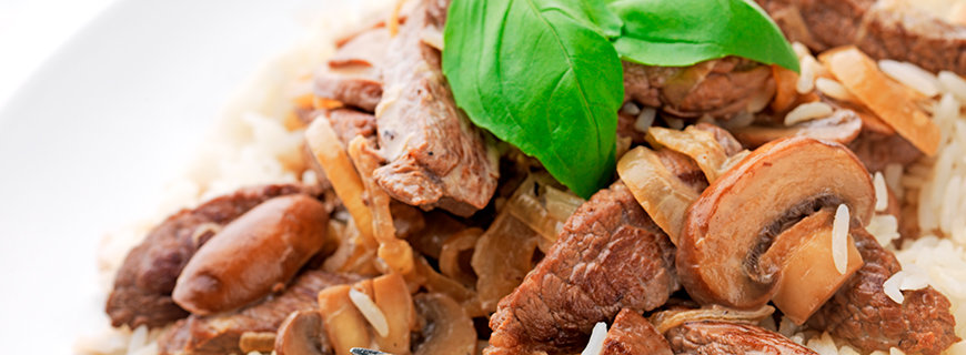 Boeuf Stroganoff 