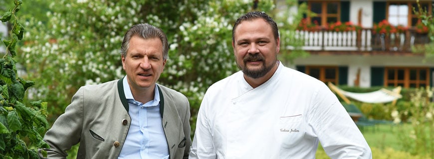 Hotelinhaber und Küchenchef
