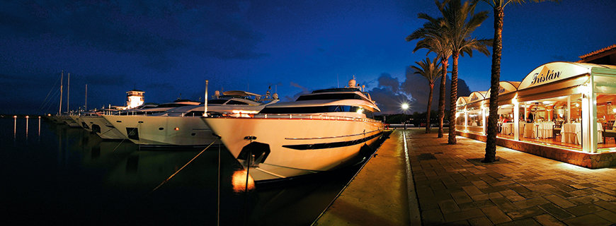 Arbeiten auf Mallorca Yachten im Hafen