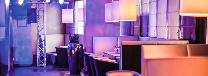 Interieur der Bar5 in München