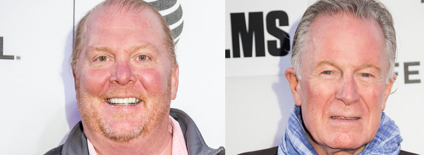 Mario Batali und der Begründer der Californian Cuisine Jeremiah Tower