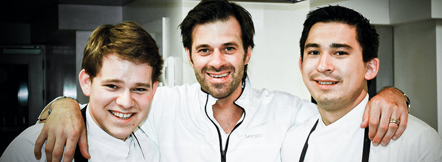Sergio Herman backstage