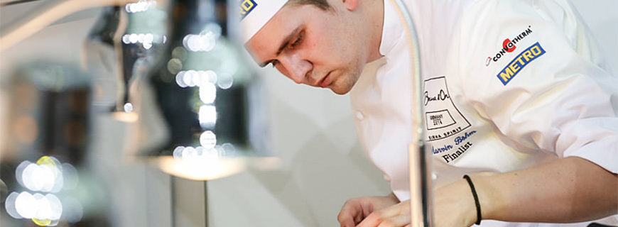 Marvin Böhm beim Bocus d'Or-Ausscheid