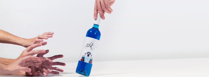 blauer Wein