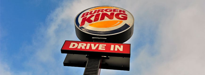 Burger King: Gras vom Drive-in Burger King: Gras vom Drive-in