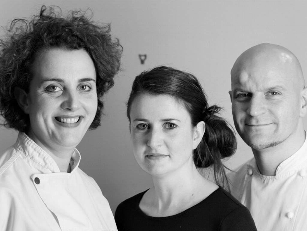 Sarah Francis, Kathryn Francis und Stephane Borie