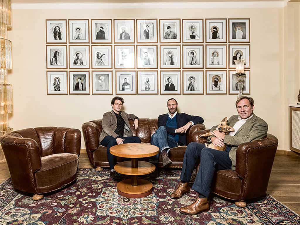Berliner Royalty: Stephan Landwehr, Boris Radczun, Moritz Estermann