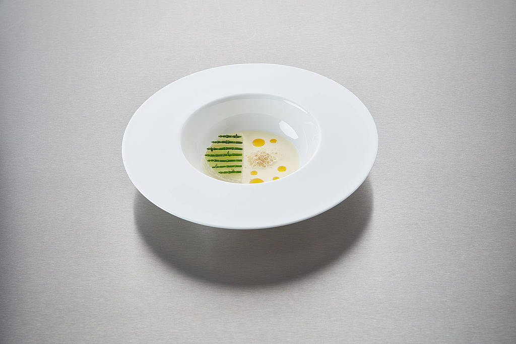 Kabeljau mit Holunderblüte und Mieschmuscheln