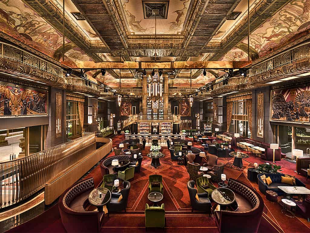 Die Atlas Bar im Art-déco-Chic