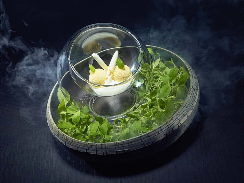 Yuzu – Miso-Ganache – weiße Schokolade –Joghurt
