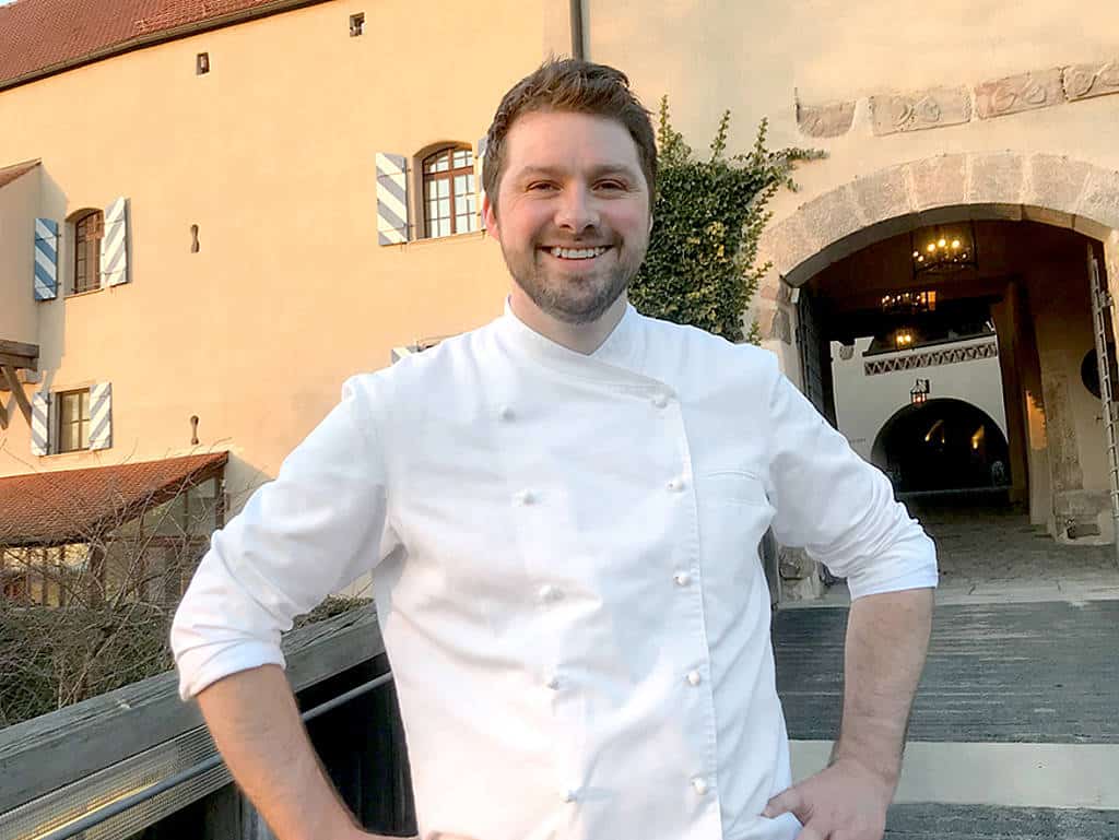 Burg Wernberg: Robert Morgan ist neuer Küchenchef