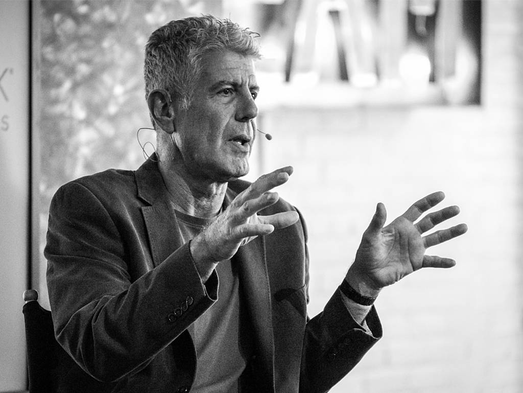 anthony bourdain im Interview
