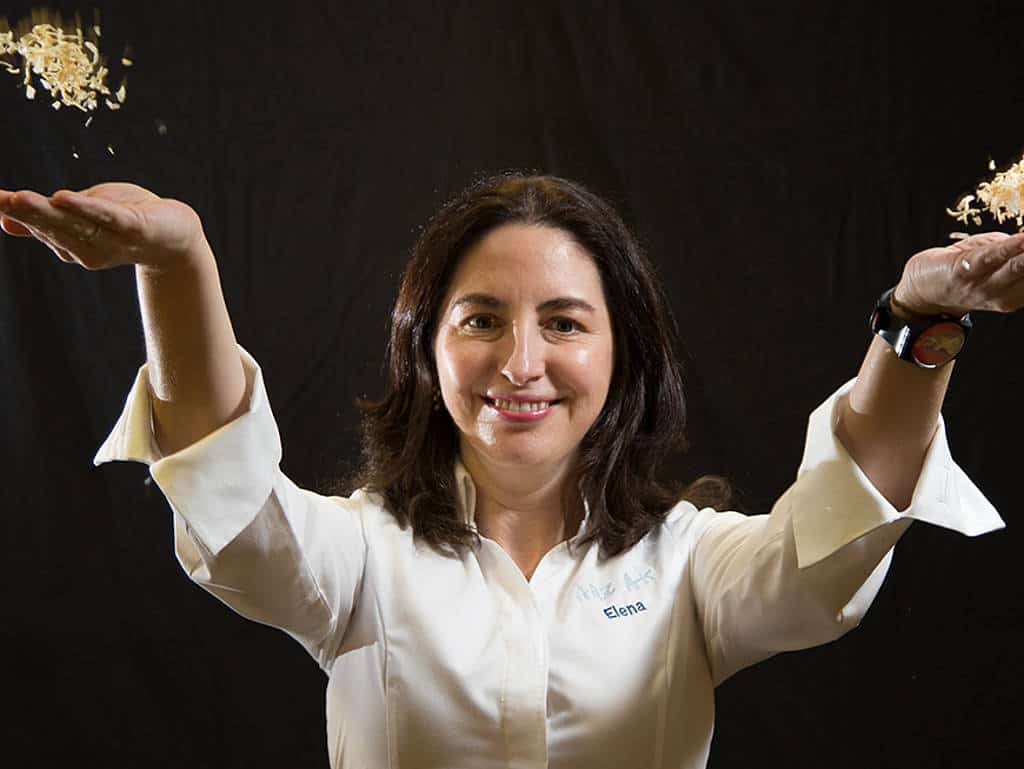 Elena Arzak feiert drei Sterne. 