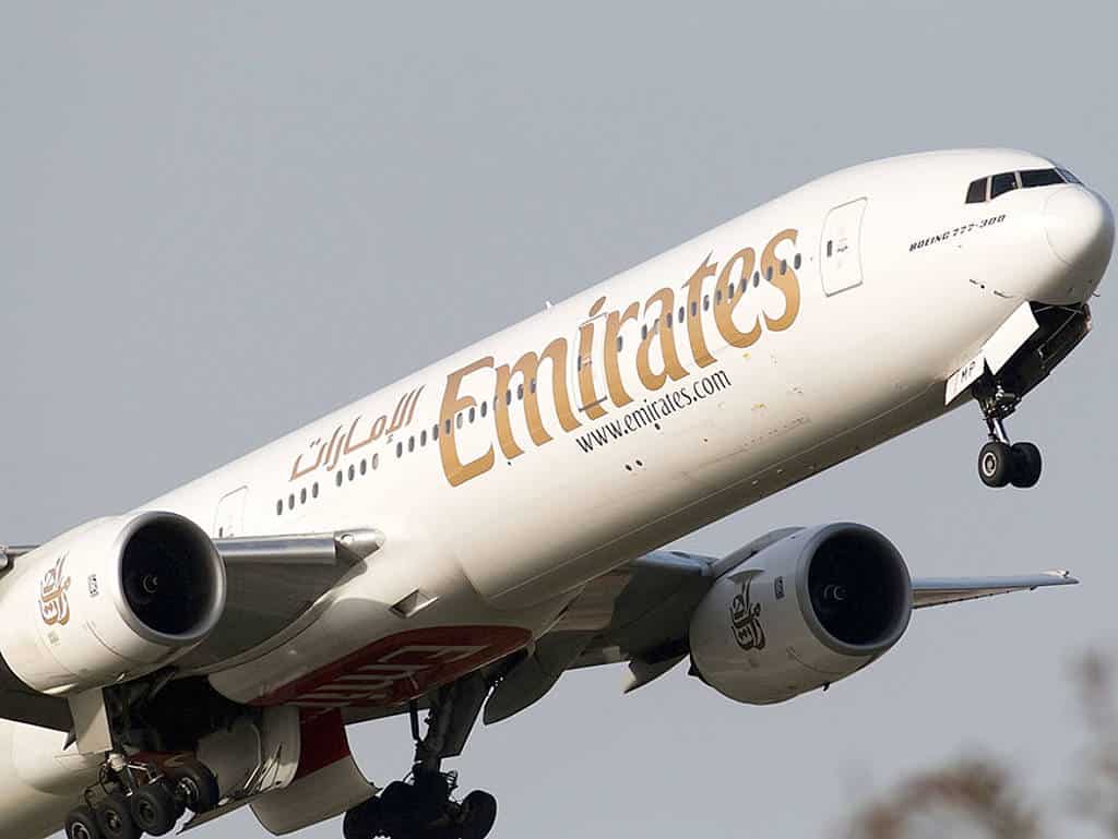 Emirates Flugzeug