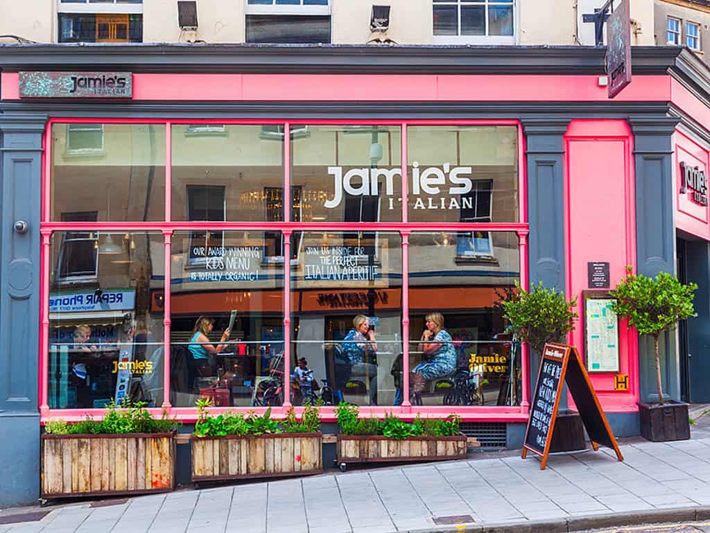 Jamie's Italian schließt zwölf Restaurants Jamie's Italian Restaurant