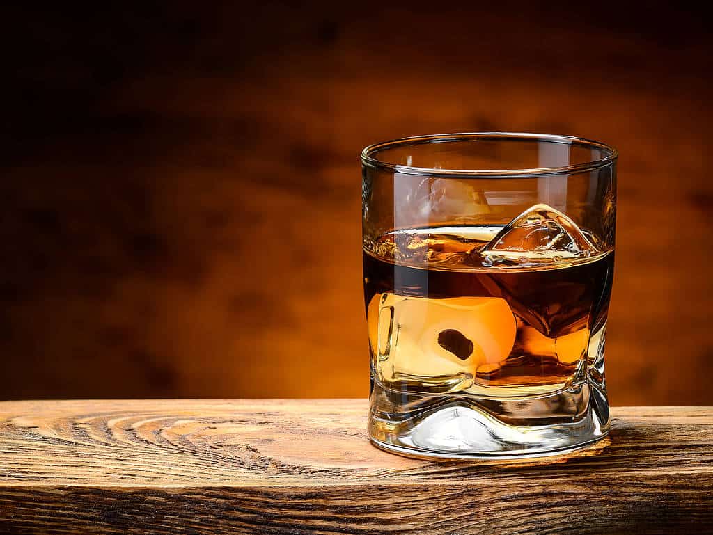 Ein Whisky-Glas