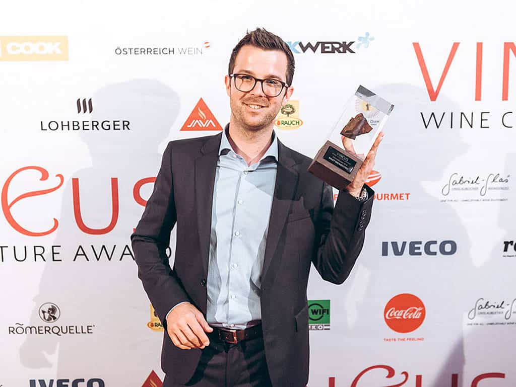 Matthias Pitra wurde Sommelier des Jahres