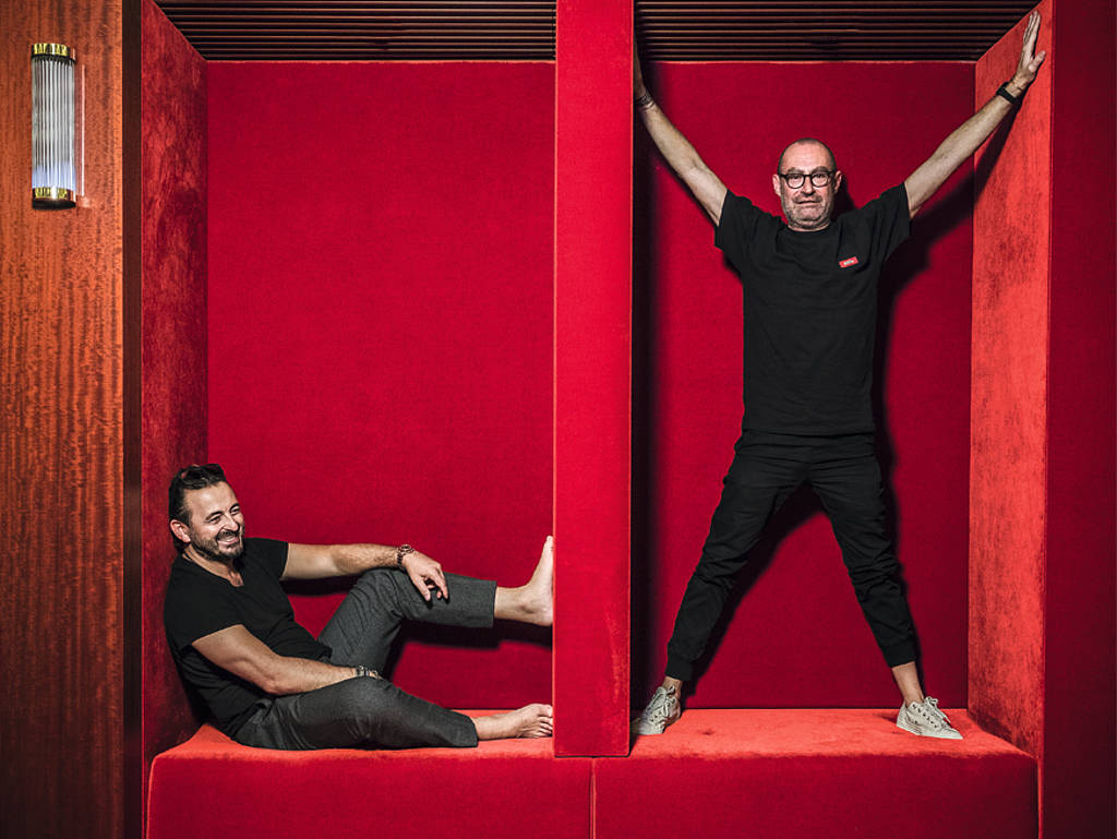 Alex Urseanu und Micky Rosen Alex Urseanu und Micky Rosen