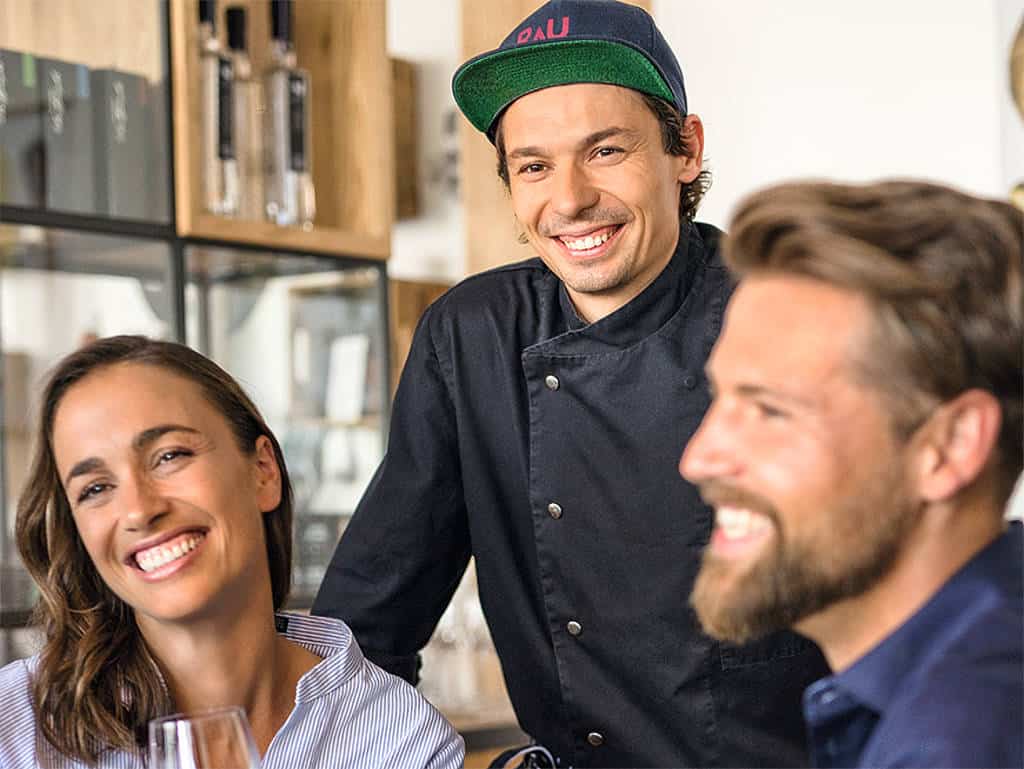 Das Team vom Rauner hat sichtlich Spaß an der Arbeit. Das Team vom Rauner hat sichtlich Spaß an der Arbeit.