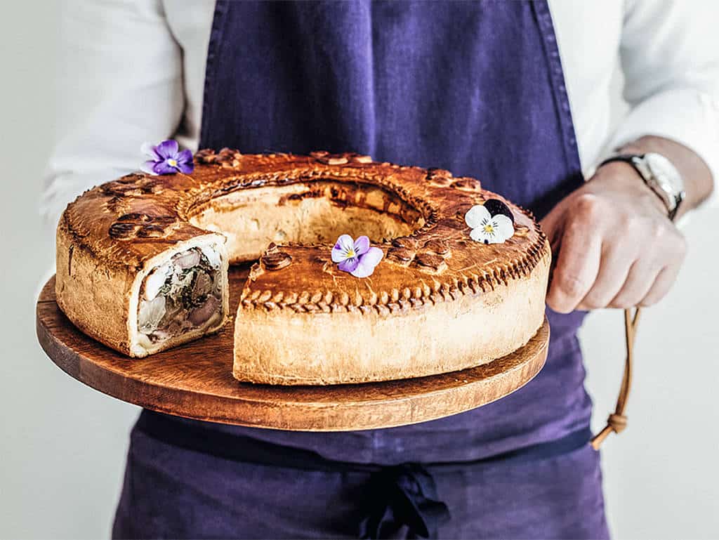 künstlerische Pastete