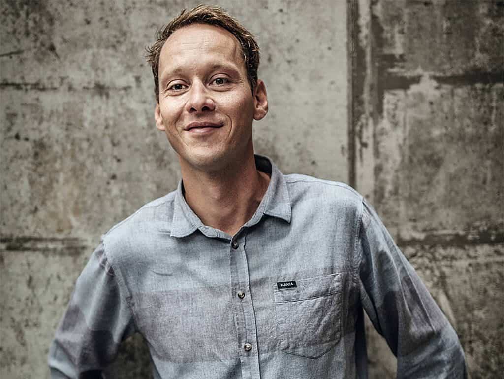Jörn Hoppe von der Superbude grinst in die Linse