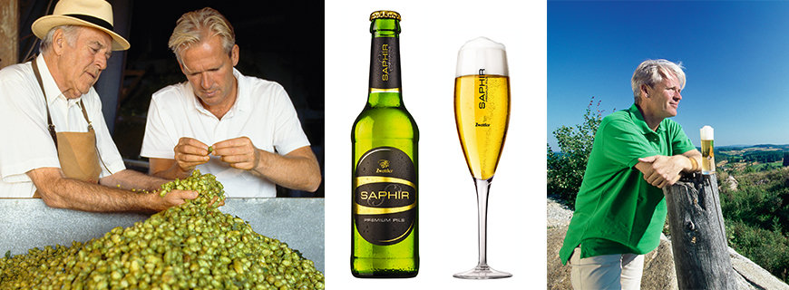 Premium-Pils Saphir von Zwettler
