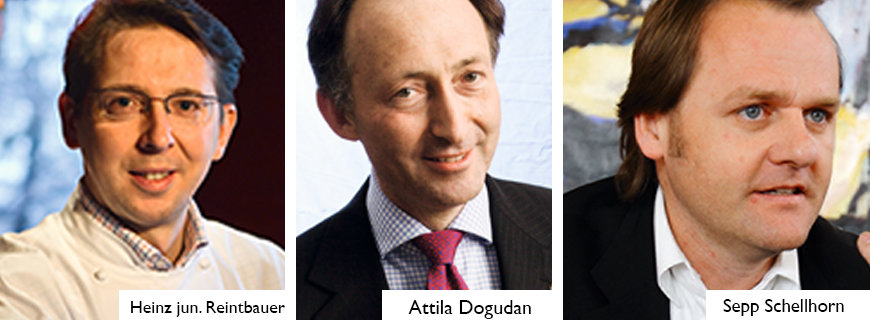 Die 100 Opinion Leader Reitbauer, Dogudan, Schellhorn