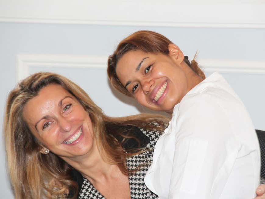 María Marte und Luisa Orlando