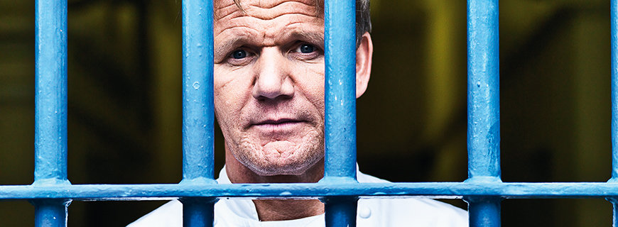 Gordon Ramsay hinter Gittern