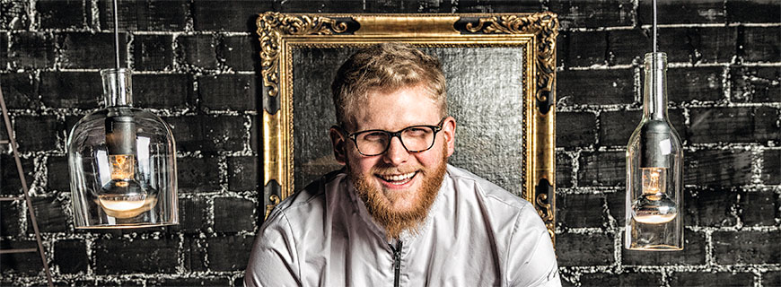 Immer für einen Schmäh zu haben: Küchenchef Marco Barth Immer für einen Schmäh zu haben: Küchenchef Marco Barth