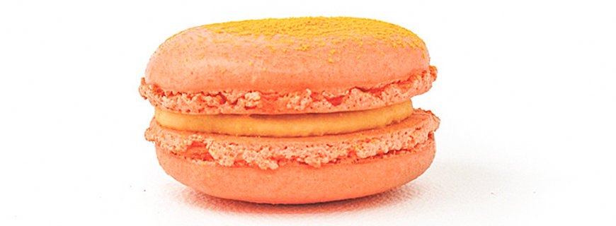 Macarons mit Käsebällchen-Aroma