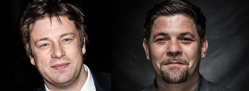 Jamie Oliver und Tim Mälzer
