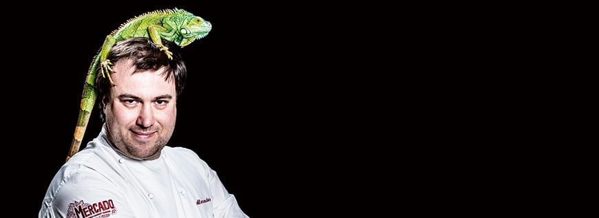 Alex Theil Mercado-Küchenchef Alex Theil