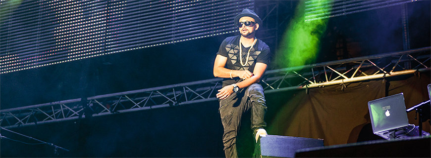Sean Paul auf der Donauinselfest-Bühne
