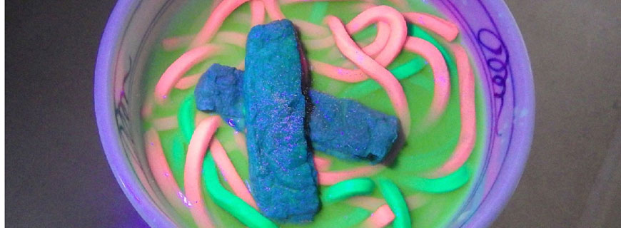 Neon-Nudeln